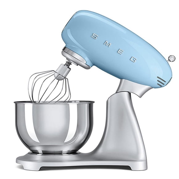 Batidora de Pedestal Smeg 10 velocidades Azul Pastel