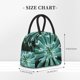 thumbnail image 2 of Easygdp Teal Cactus Bolsa de Almuerzo Insulada Grande, Forro de Aluminio, Diseño Espacioso, a Prueba de Fugas, Ideal para Trabajo, Picnics, Viajes y Actividades al Aire Libre, 2 of 6