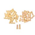 thumbnail image 1 of OUNONA 40Jgo Conectores Banana Dorados Para Sustitución Rápida Cable Batería Rc, 1 of 6