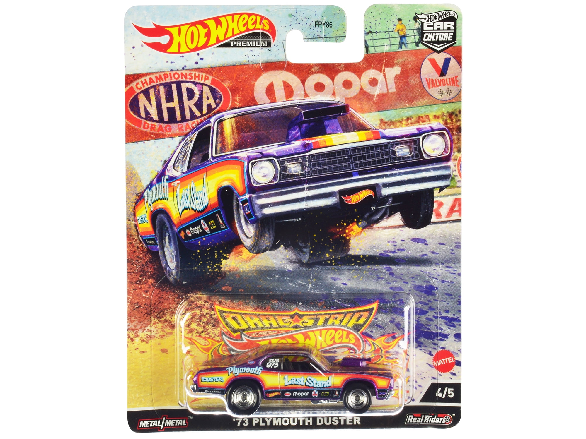 Hot Wheels Premium Car Culture Drag Strip - Set of 5 or Assorted Style