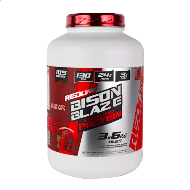 Proteína Hidrolizada Redline Bison Blaze Frutos Rojos 3.6Kg rojo 3.6Kg