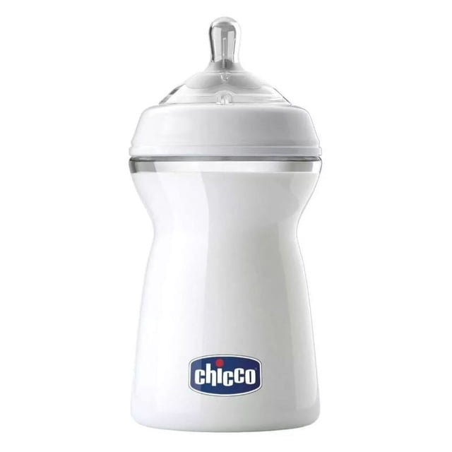 Mamila/Biberón Chicco Natural Feeling para Bebé (kit 3 mamilas de 330 ml c/u + 1 de 150ml Chicco Physio Soft Mamila/Biberón