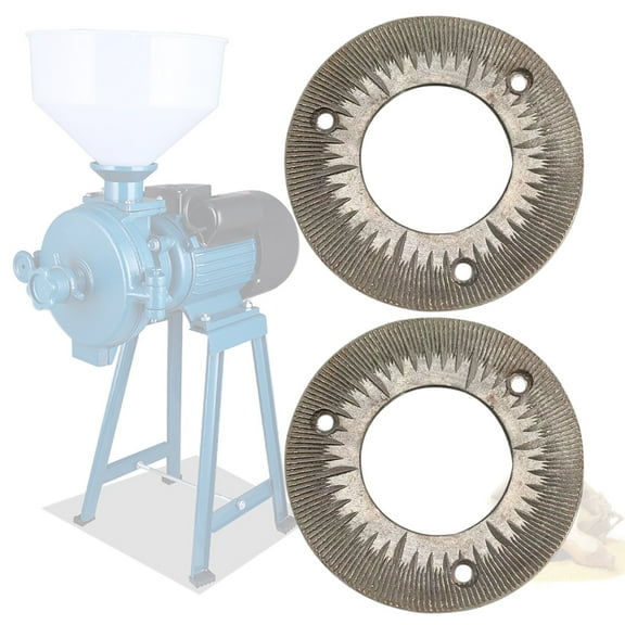 3000W 110V Electric Grain Mill Heavy Duty Commercial 15cm 2 Grinding Discs