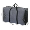 thumbnail image 6 of Kripyery 31.5" Waterproof Travel Duffel Bag, Black, 6 of 8