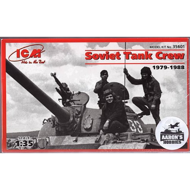 ICM Modèles Tank Crew Soviétique 1979-1988 Kit de Construction