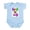 Sky Blue, variant on CafePress - She Did It! (Right) Infant Creeper - Baby Light Bodysuit, Size Newborn - 24 Months