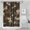 Brown Beige Camo, variant on Gray Green Camo Textured Pattern Shower Curtain 72"x72" ,Bathroom Decorative Shower Curtains Set with 12 Hooks,Modern Waterproof Washable Shower Curtain