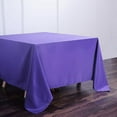 thumbnail image 6 of BalsaCircle 90" x 90" Square Polyester Tablecloth - Purple, 6 of 8