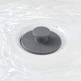 thumbnail image 3 of Silicone Drain Plug, Universal Shower Stopper Easy Install Bathroom Sink Bathtub Seal Accessory for Kitchen and Bathroom Gray, 3 of 5