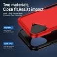 thumbnail image 5 of Entronix Case designed for iPhone 17 Heavy Duty Case, Protection Shockproof Dropproof Dustproof Anti-Scratch Case, Red, 5 of 8