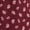 Breezy Paisley Black Crimson, variant on Terra & Sky Women’s Plus V-Neck Mini Dress, Sizes 0X-5X