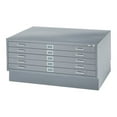 thumbnail image 1 of Safco Products 4997GRR Flat File Closed Base for 5-Drawer 4996GRR and 10 Drawer 4986GR Flat Files, Sold Separately, Gray, 1 of 2