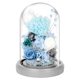 thumbnail image 1 of Clavel de flor eterna, decoración de flores secas, cubierta de vidrio y base iluminada, regalos navideños, regalos de cumpleaños para familiares y amigos, 1 of 5