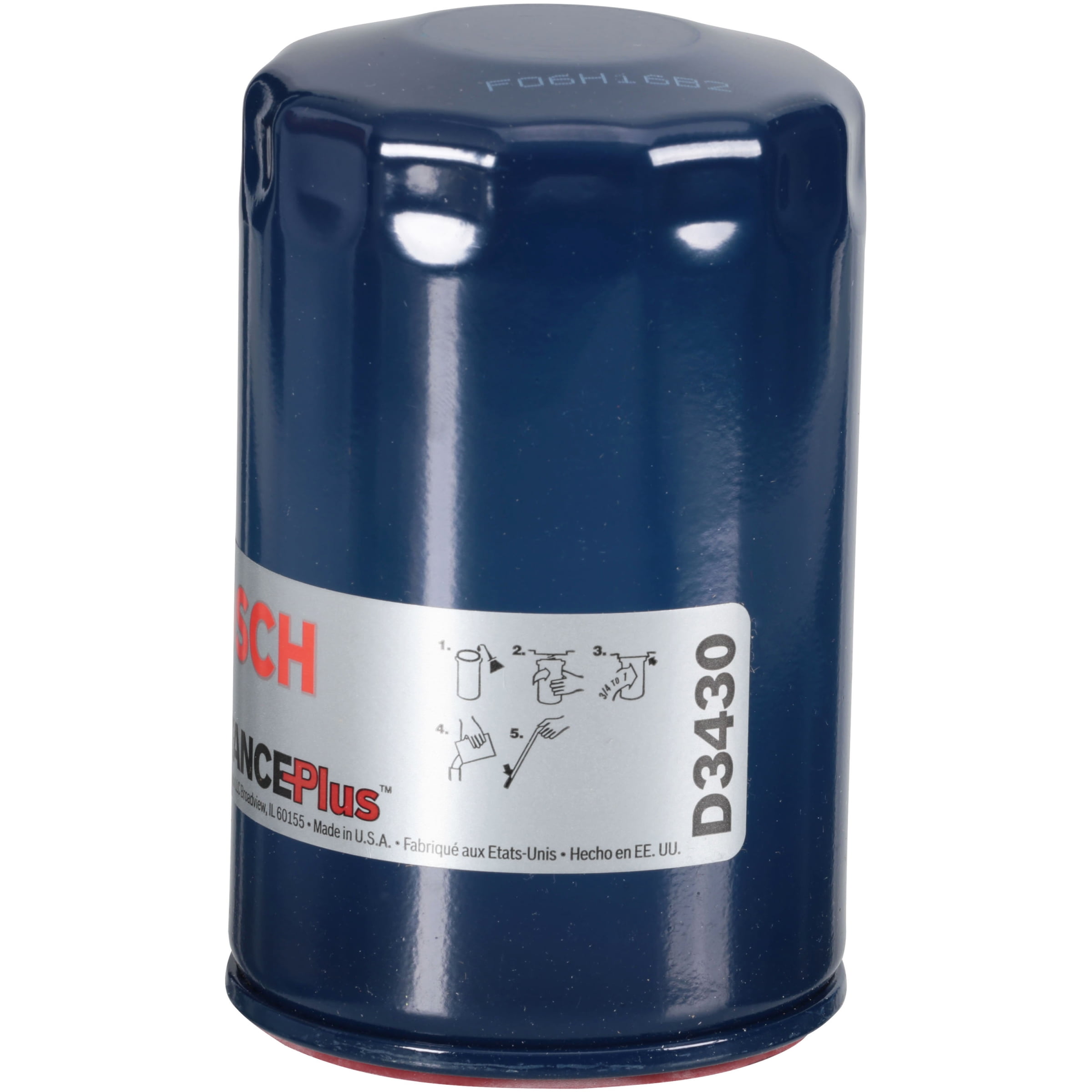 Bosch Distance Plus Oil Filter Application Chart