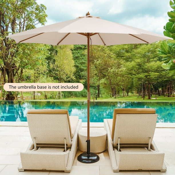 farland 10 ft offset cantilever patio umbrella WELLFOR 10 ft. Patio Cantilever Umbrella in Navy with Stand Outdoor Tilt  Umbrella with Crossed Stand TDZ12245NY