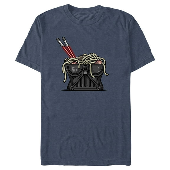 Men's Star Wars Darth Vader Ramen Bowl Graphic Tee Charcoal Heather 2X Large