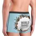 thumbnail image 5 of Haiem World Travel Men's Boxer Briefs, Every Day Comfort Stretch Cotton Moisture-Wicking Underwear-Small, 5 of 9