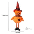 thumbnail image 3 of Halloween Impermeable Halloween Muñeca Calabaza Fantasma Bruja Colgante Para Puertas Ventanas Árboles Kearding HA043582-01, 3 of 6