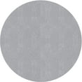 thumbnail image 1 of Ahgly Company Indoor Round Patterned Gray Novelty Area Rugs, 3' Round, 1 of 6