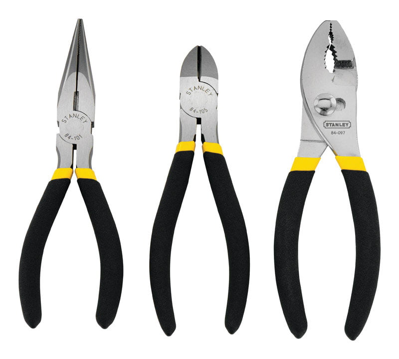 4 Stanley Tools 6" Slip Joint Pliers 84-097 NEW Details about   Lot of 