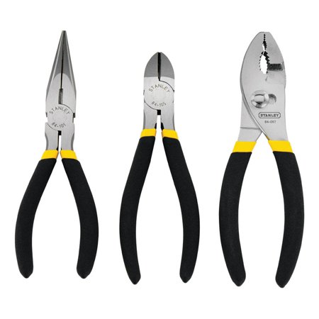 Stanley Pliers Set 3 pc Carded Pack