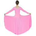 thumbnail image 4 of Danzcue Robe de Danse Ample à Manches Longues pour Femmes, Rose, Moyen, 4 of 4