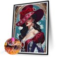 thumbnail image 3 of Kit Con Forma Especial Parcial DIY 5D Niña 30x40cm, 3 of 8