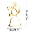 thumbnail image 3 of Rojia Christmas Window Silhouette Lights Decorations, Sign Lighted Snowflake, Snow Man, Bell, and Deer for Holiday Indoor Wall Door Glass Decor, 3 of 4