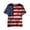 a-Hot Pink306, variant on FINALGANG Boys Girls Kids American Flag Distressed Prints T-Shirts Casual Short Sleeve Crewneck Tees For Independence Day Festival Daily Wear Pink 7-8 Years