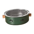 thumbnail image 4 of Estufas de barbacoa Cocina de barbacoa con parrilla Estufas de parrilla al aire libre Fuego de té Mano de madera verde, 4 of 9