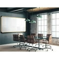 thumbnail image 2 of Ghent Prest Wall Whiteboard Magnetic Natural Oak Frame 4 x 8ft, 2 of 2
