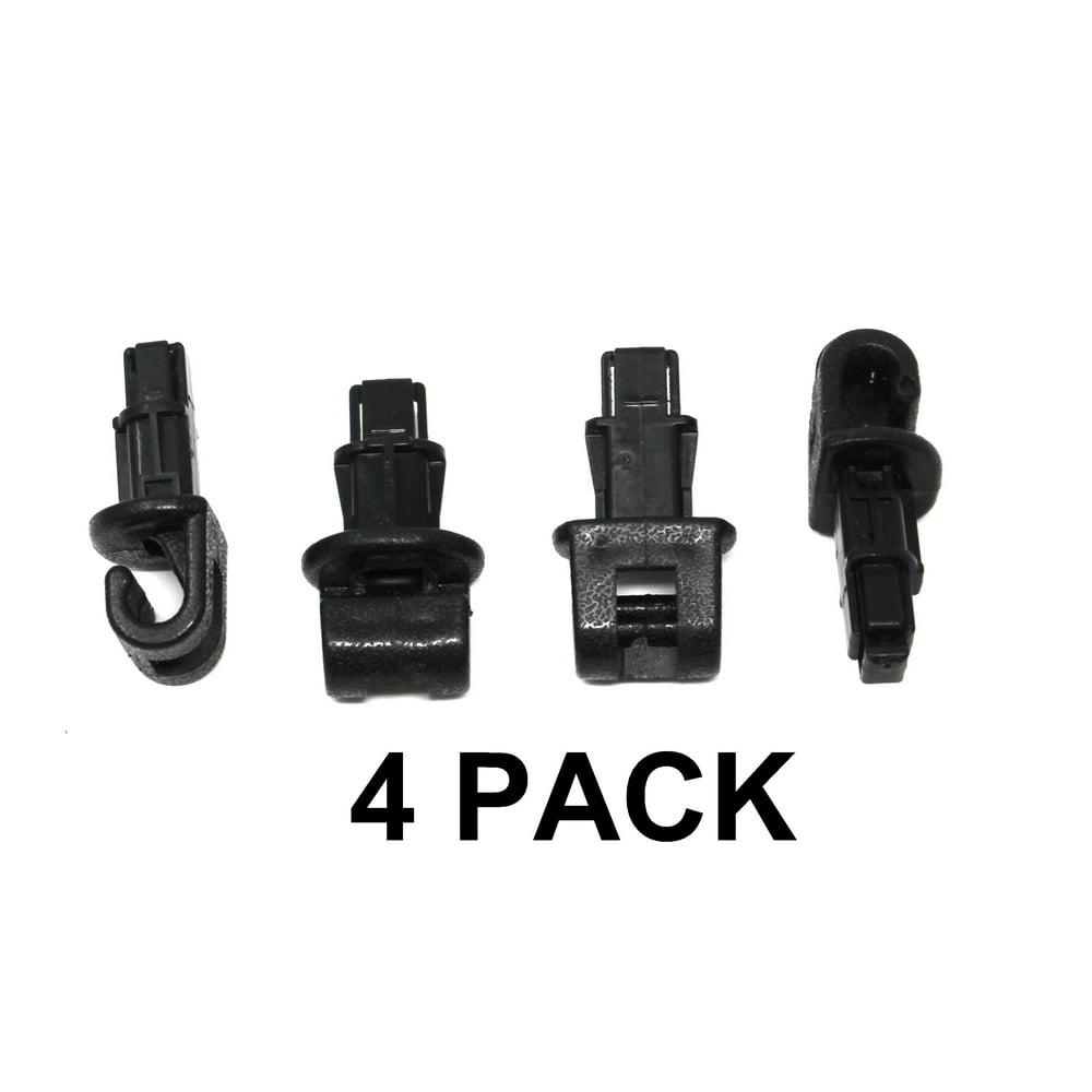 Sun Shade Hook Clip Kit (4 pack) Fits Honda Odyssey 20052010 Sliding