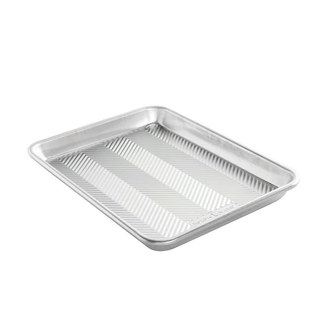 Bandeja para hornear Nordic Ware Prism Quarter, paquete de 2 unidades, aluminio