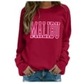 thumbnail image 2 of Shadoumai Jesus Crewneck Sweatshirts Women Christian Letter Print Shirts Casual Fall Long Sleeve Pullover Oversized Winter Clothing, 2 of 5