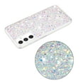thumbnail image 5 of For Samsung Galaxy A05S Case,Cute Glitter Bling Twinkle Stardust with Drop Protection Shockproof Soft TPU Slim Flexible Phone Case Girls/Women Protective case for Samsung A05S,White, 5 of 6
