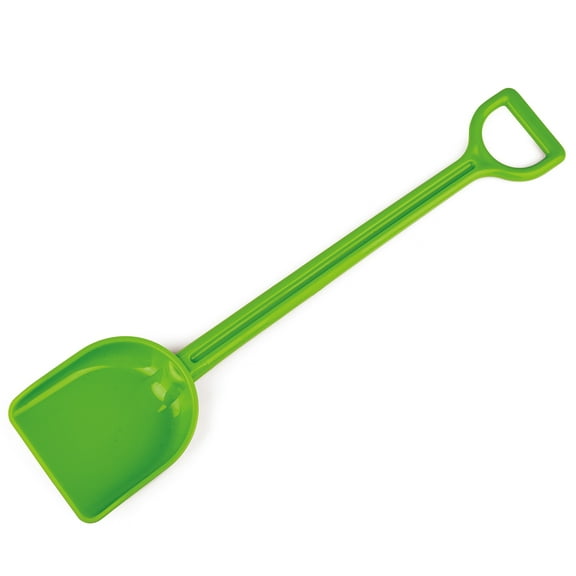 Hape: Mighty Shovel - Green - 15.7", Beach Toy, Scoop & Dig, Garden-Snow-Sand-Dirt, Outdoor Play, Heavy Duty BPA Free Plastic, Kids Toddlers Age 18mo 