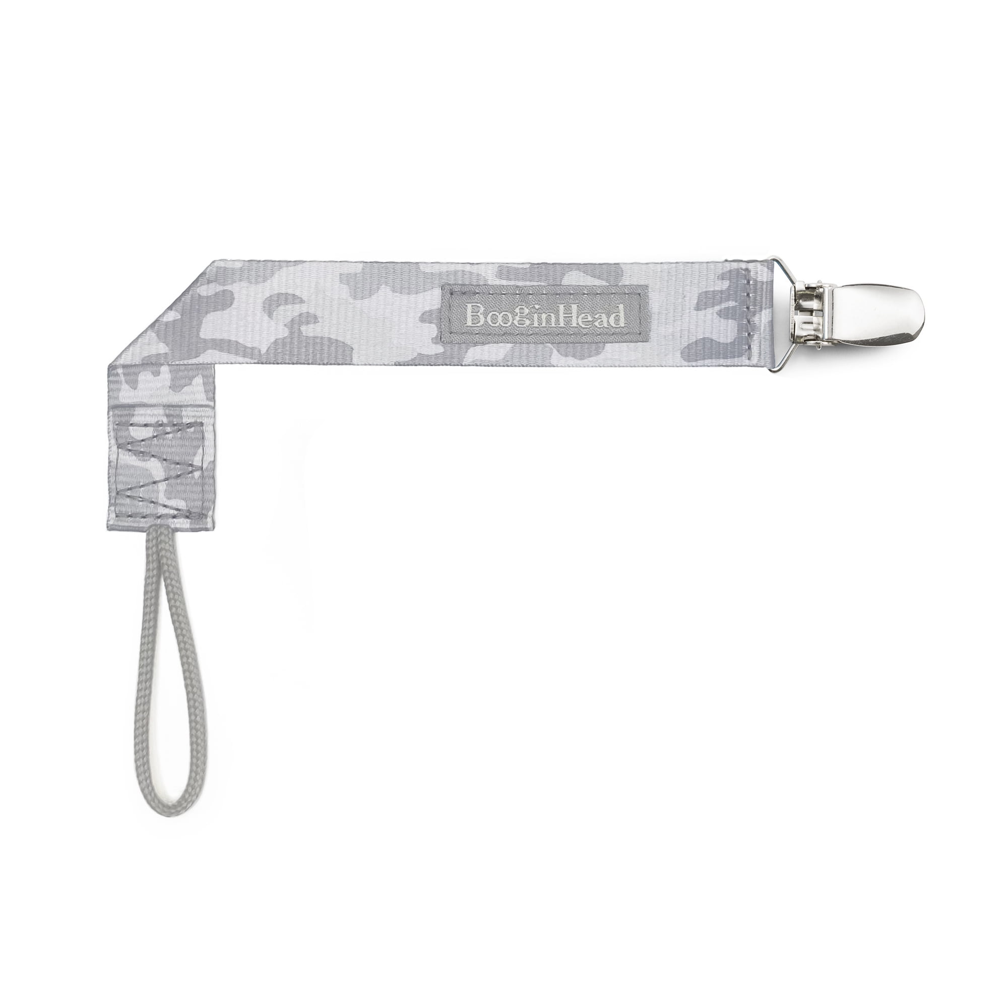 BooginHead Universal Pacifier Clips, Infant Toddler Boys and Girls, Camouflage