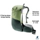 thumbnail image 3 of Mochila Deuter Futura 27 L Verde para Senderismo, 3 of 9