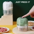 thumbnail image 5 of Electric Mini Food Chopper, USB Charging Mini Garlic Chopper,Small Food Processor, 5 of 8