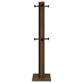 thumbnail image 3 of Rikkie Engineered Wood Coat Rack Walnut, 3 of 6