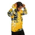 thumbnail image 6 of G-Style USA Men's Sweatshirt Mineral Wash Tie Dye Pullover Hoodie, Up To 2X, 6 of 6