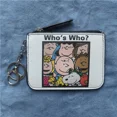 thumbnail image 3 of Cartera de piel sintética con estampado de dibujos animados de Snoopy Charlie Brown para mujer, minitarjetero de moda con llavero, monedero portátil, regalo para niños, 3 of 5