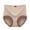 Coffee, variant on Bigersell Women Underwear Cotton Clearance Ladies Underwear Panties Cotton Boy Shorts Panty Style P-996 Cotton Plus Size Panties Thong Bikini Sets Ladies Briefs Women's Panties Black One Size