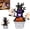 1pcs, variant on Animated Seesaw Ghosts Night Light, 3D Glowing Plug-in LED Lamp with Spooky Tree Pumpkins, Cute Halloween Decor Wall Light Gift for Bedroom Bathroom Hallway Home
