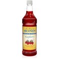 thumbnail image 4 of Monin Sugar Free Raspberry Syrup, Zero-Calorie Tart & Juicy Berry Mixer, 750 mL (25.4 oz) Glass Bottles, Professional Bulk Case of 12, 4 of 5