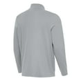 thumbnail image 3 of Men's Antigua Gray Georgia Tech Yellow Jackets Perilous Quarter-Zip Pullover Top, 3 of 3