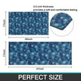 thumbnail image 7 of Blue Christmas Snowflake Pattern Kitchen Rugs Sets Of 2,Anti Fatigue Kitchen Mat Rugs Non Slip Washable,Decorative Kitchen Floor Mats for Kitchen,Sink,Laundry,17"x30"+17"x47", 7 of 7