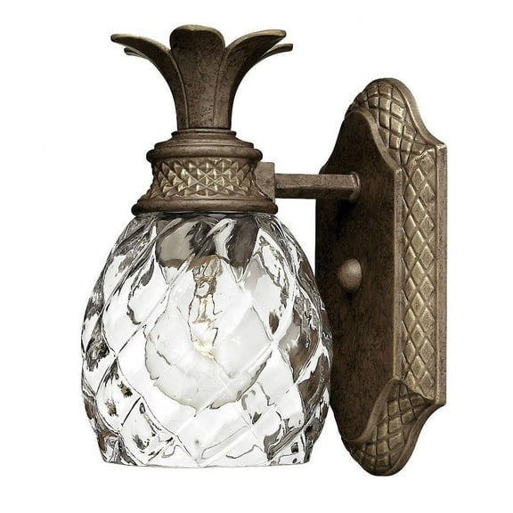 1 Light Bathroom Light Fixture in Traditional-Glam Style 5 inches Wide By 8.75 inches High-Pearl Bronze Finish Bailey Street Home 81-Bel-614004