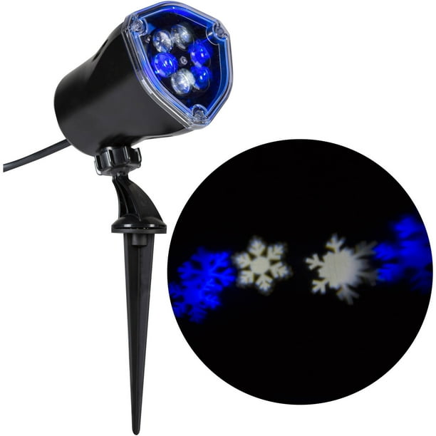 Gemmy Lightshow Christmas Lights Projection Snowflurry (Wwb) Walmart
