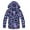 Blue-1, variant on MGEOY Boys Girls Rain Jackets Lightweight Waterproof Hooded Cotton Raincoats Windbreakers for Kids